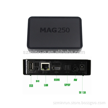 Iptv Set Top Box Mag 250 Linux IPTV Box Linux System Iptv Set Top Box Mag250 with Remote Control